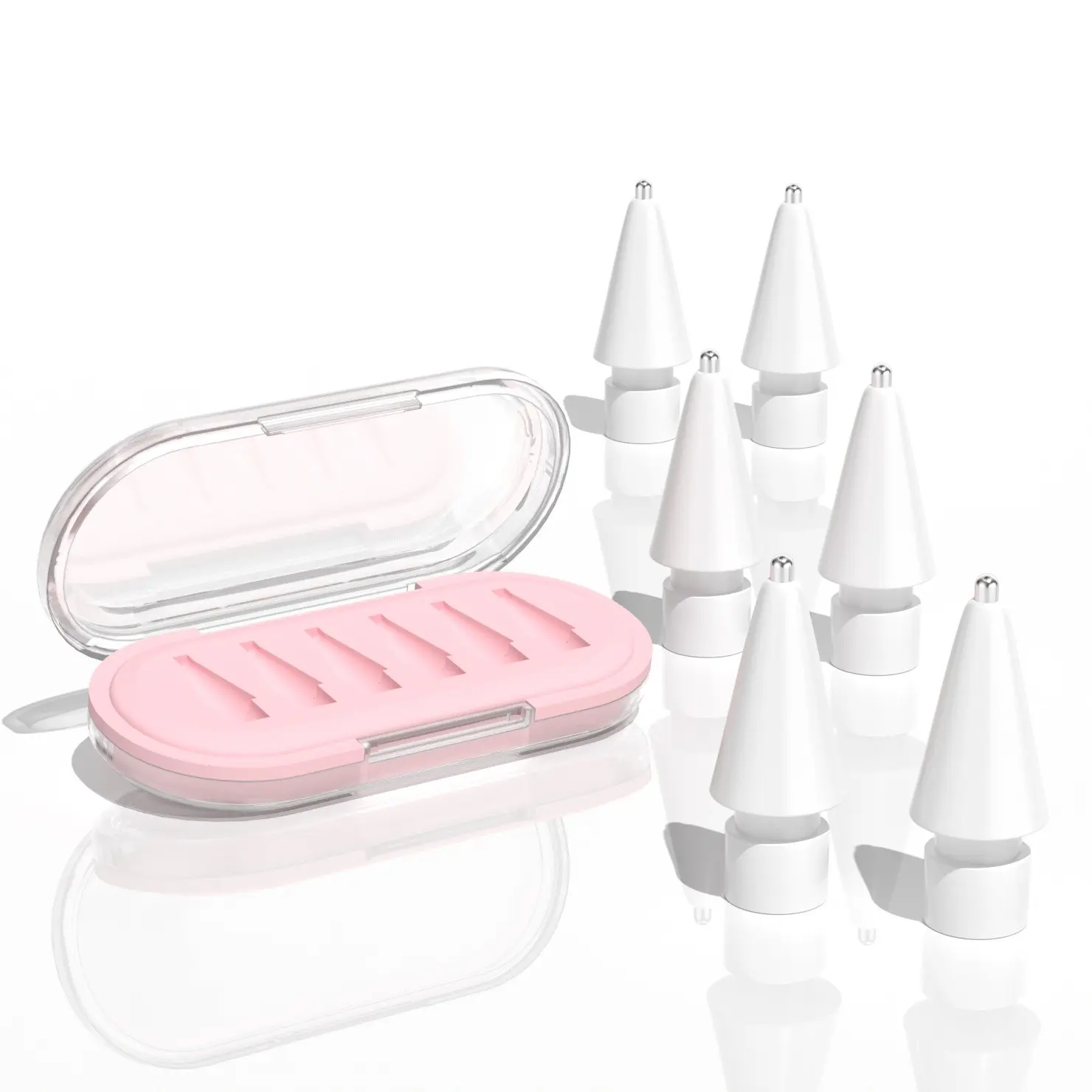 Apple Pencil Replacement Tip Set, Durable Metal Writing Pen Tips, Compatible with iPad Accessories, Full Set of Wear-Resistant Metal Tips