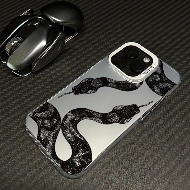 Case for iPhone 17 Pro Max 16 15 Plus 14 13 12 11 XS XR E snake Style Anti-Scratch Military-Grade Drop Protection slim Cover
