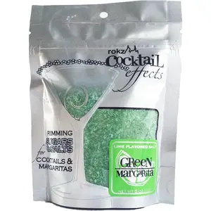 Multi Colored Margarita Salt Drink Rimmer 4 Pack Bundle, 20 Ounces