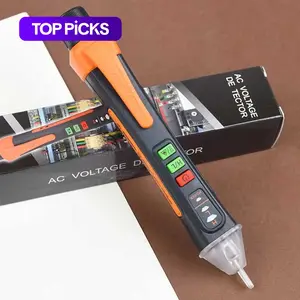 Non-Contact Voltage Tester Pen, 12-1000V AC Circuit Tester with Flashlight and Buzzer #GLOBAL PICKS