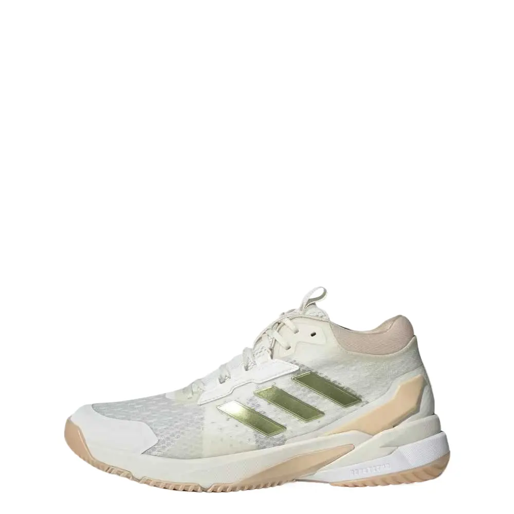 adidas Wmns Crazyflight 6 Mid Indoor 'Off White Gold Metallic' HQ4686