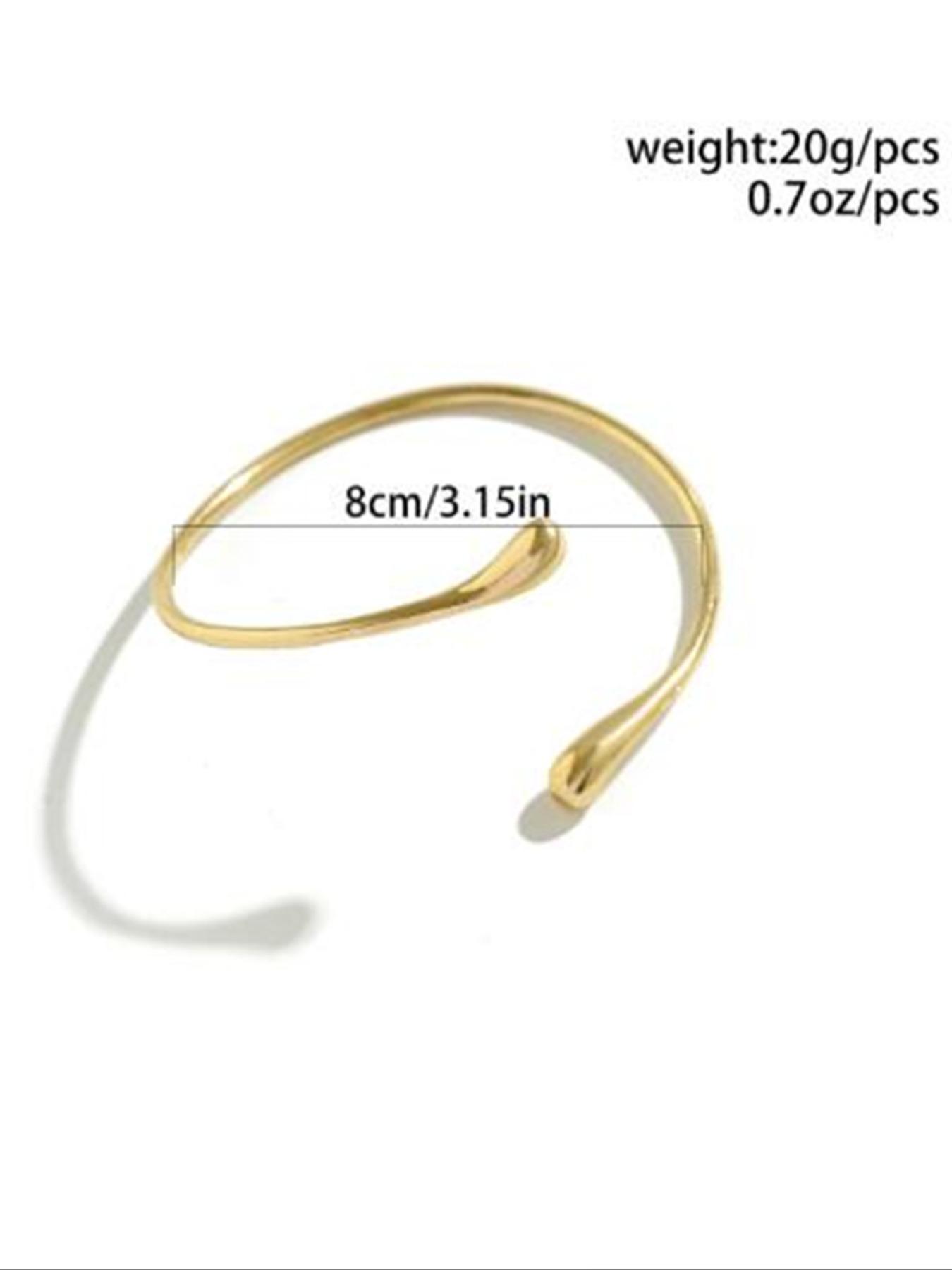 Minimalist Temperament Open Arms Chain, Fashionable Arm Chain for Women & Girls, Trendy All-match & Exquisite Body Jewelry for Birthday Gift, Girlfriend Gifts