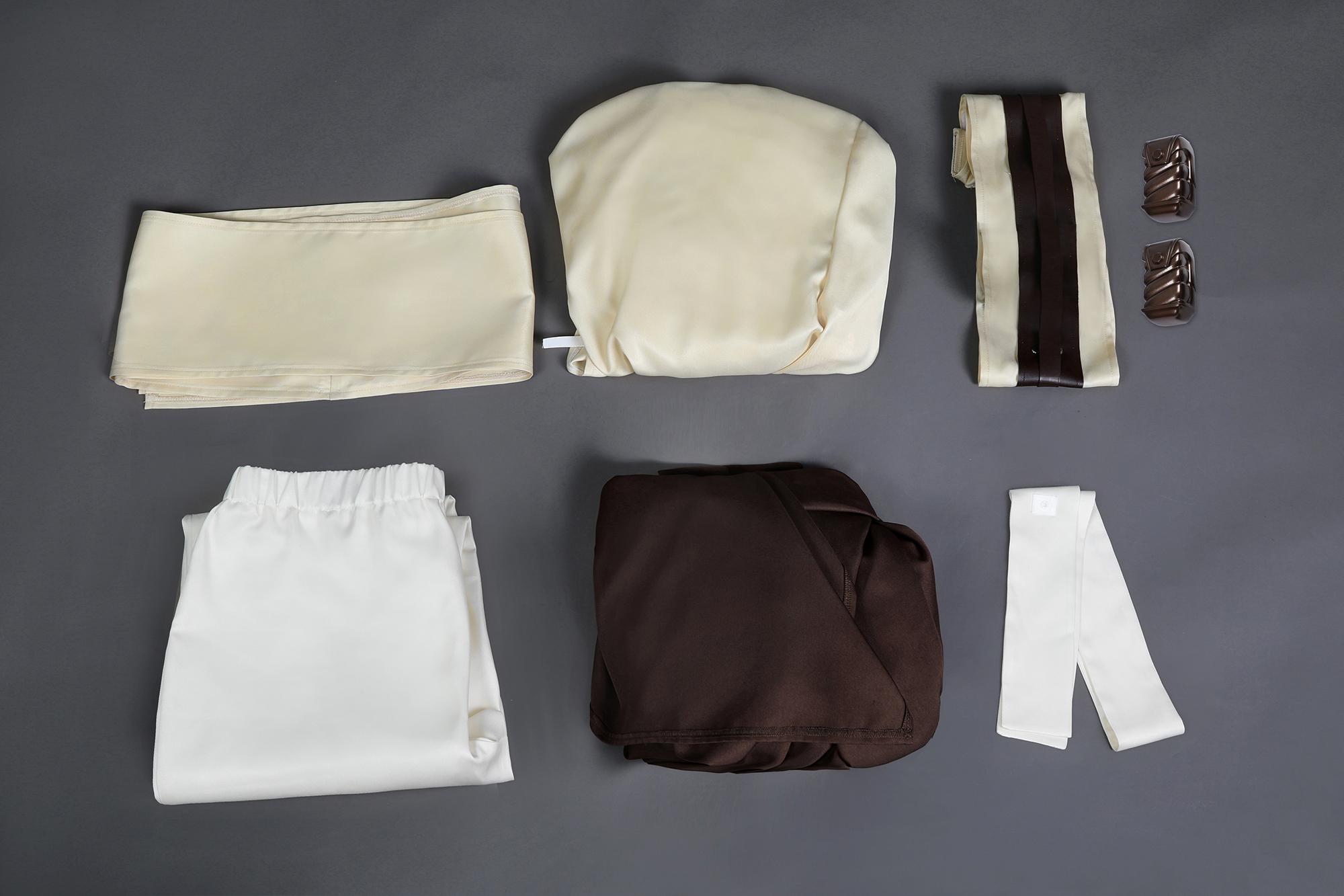 Anakin Cosplay Obi Costume Wan Knight Disguise Adults Men Clothing Disguise Halloween Carnival Part Suit