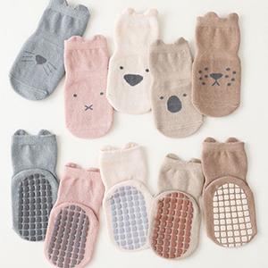 L-SOK016 Toddler Non Slip Socks, Cute Baby Socks with Grips Crew Socks 5 Pairs L-SOK016 Toddler Non Slip Socks, Cute Baby Socks with Grips Crew Socks 5 Pairs