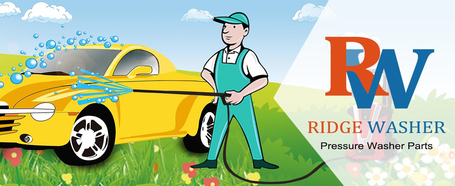 Foot Valve Sewer Jetter Kit for Pressure Washer, Ball Valve, 4000 PSI Foot Valve