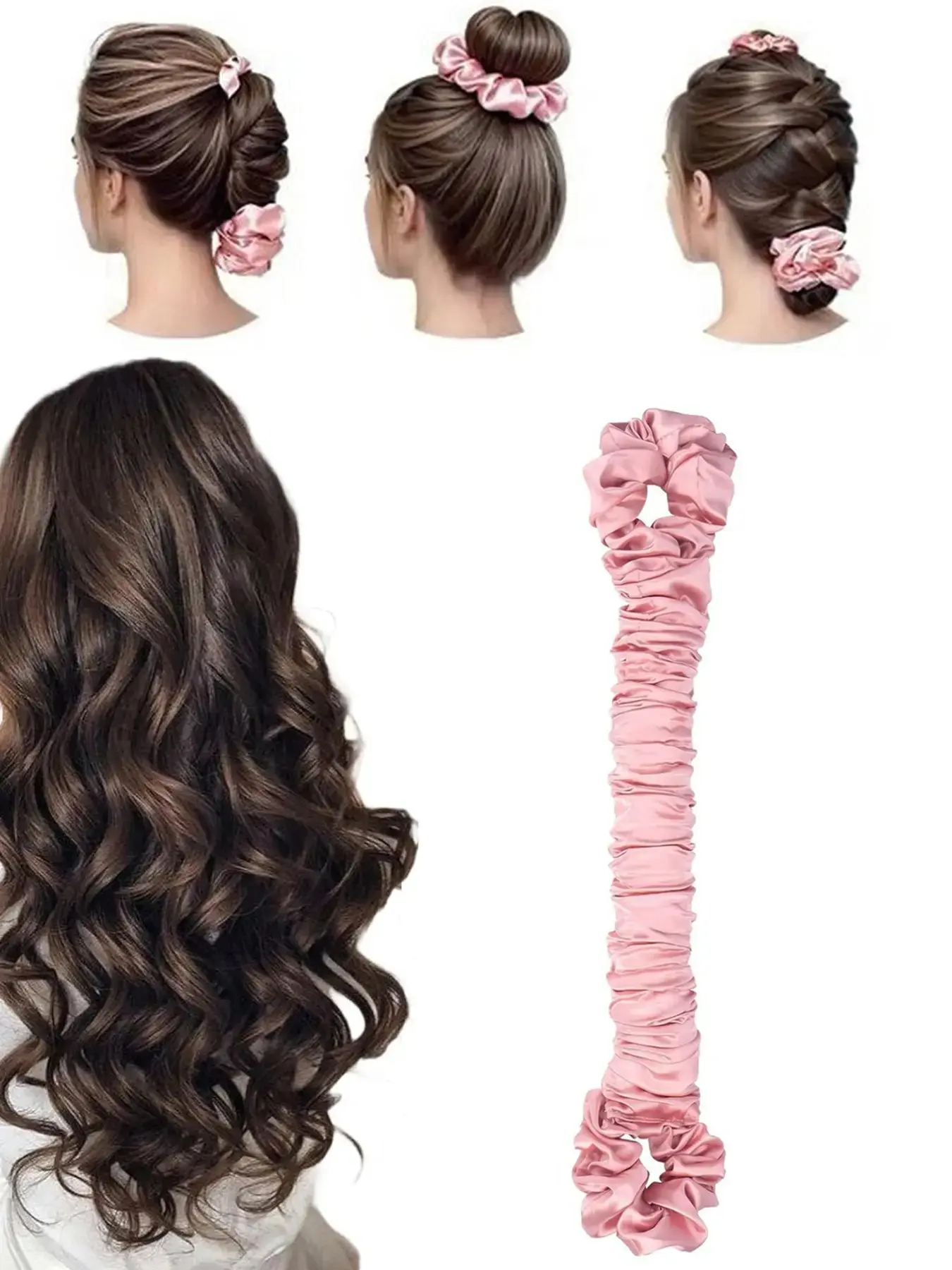 1Pc Velvet Leopard Print Sleep Hair Curler, Soft Heatless Hair Styler for Overnight Curls, Gentle on Hair, Great for Lazy Styling, Heatless Hair Rollers