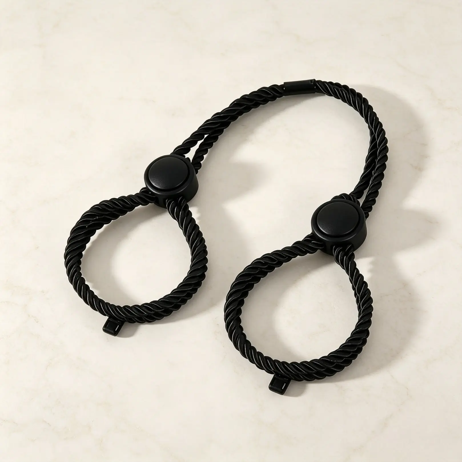 Adjustable Rope Cuffs, Elastic Link Rope Bracelet For Adults, Durable Outdoor Protective Accessory, Unique Decor For Halloween Costume And Themed Party Activities