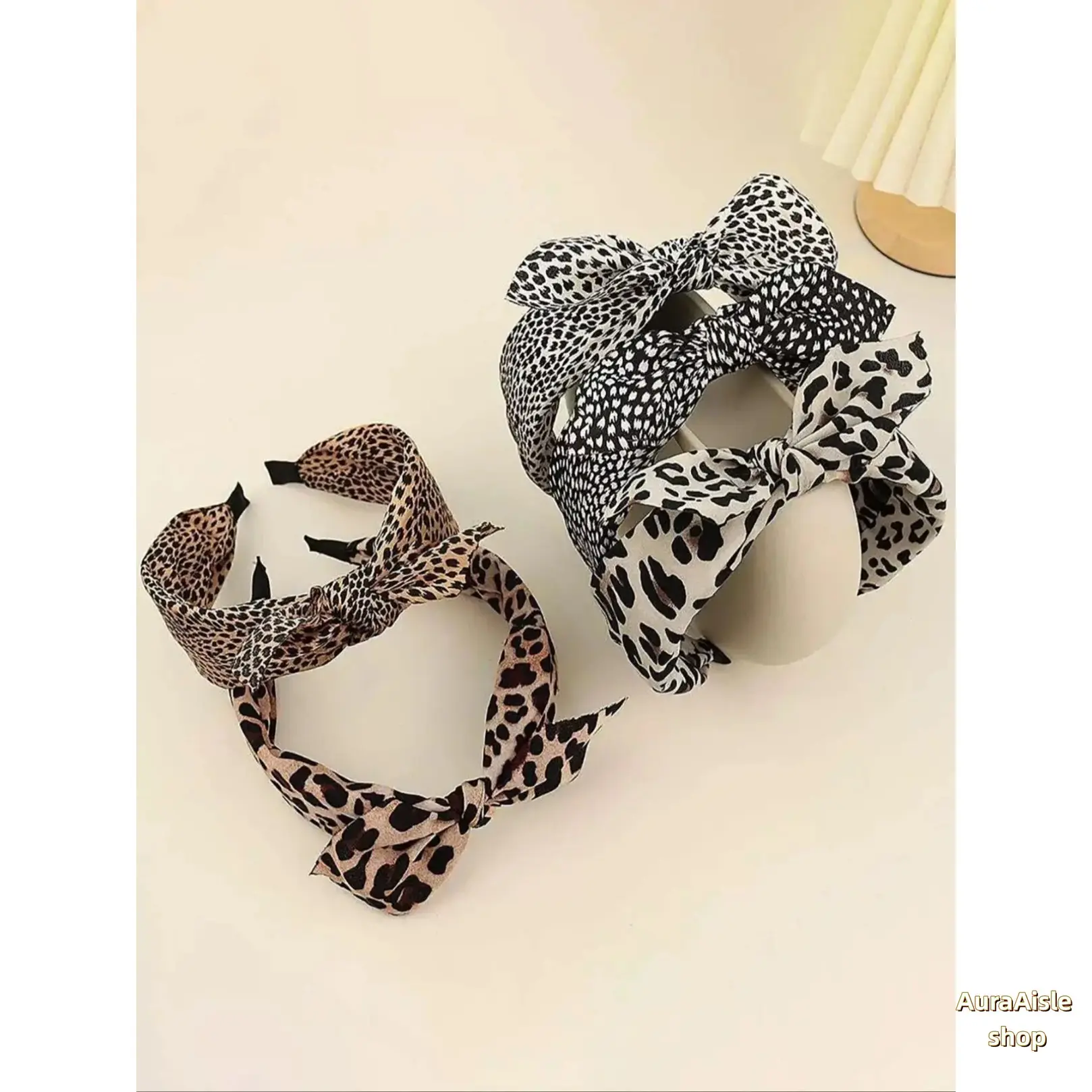 Leopard Print Zigzag Textured Headband, Elegant Minimalist Non-Slip Hair Hoop Designed To Hold Thick Hair Securely, Stylish Versatile Daily Hair Accessory Suitable For Women And Teen Girls Outfit Matching