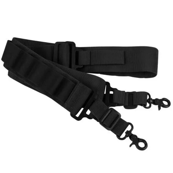 2-Point Adjustable Shotgun Sling with Shell Holder & Sling Swivels, Holds 15 Shells for 12/20 GA, for Outdoor Sports & Leisure Recreation Equipment