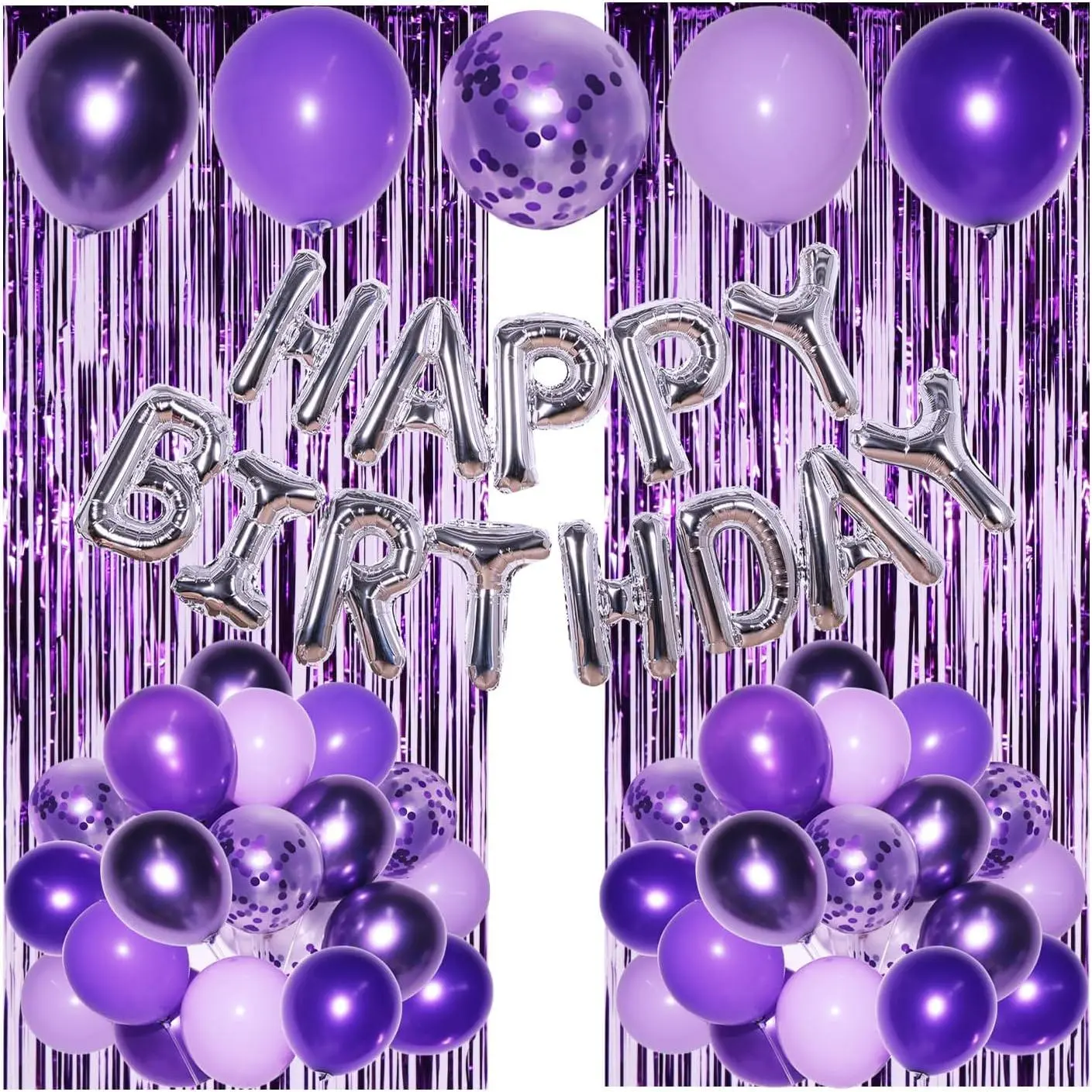 Birthday Decorations Happy Birthday Banner  Streamers Happy Birthday Decorations for Women