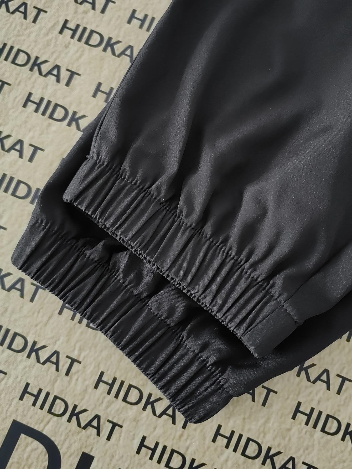 Women's Lightweight Cargo Pants - Elastic Drawstring Waist & Spacious Utility Pockets | Regular Fit Streetwear Trousers for Everyday Comfort | All-Season Breathable Fabric (Solid Colors, Relaxed Fit)