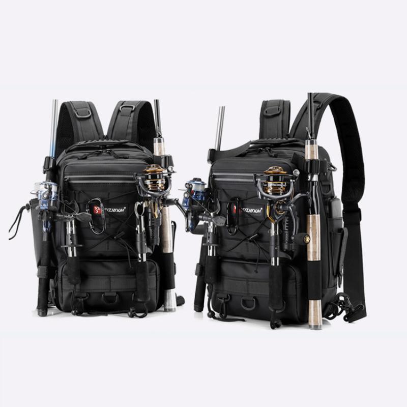 One backpack to rule ALL your fishing trips. Large capacity + abrasion-resistant fabric + holds a full spinning combo. From shore to boat, it’s ready.