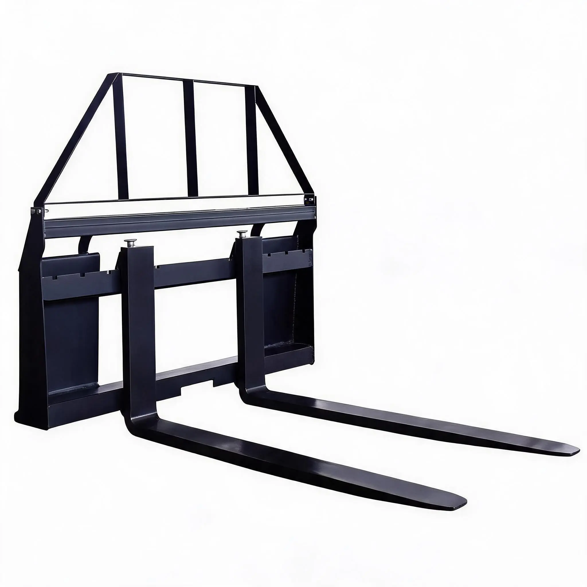 45" Skid Steer Pallet Fork Frame with 48" Fork Blades – 4000 LBS Capacity Quick Attach for Tractors & Loaders