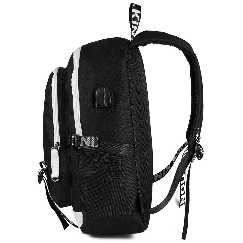 World Cup Soccer Star Print Student Backpack USB Charging Port Breathable Wear Resistant Ergonomic Weight Relief School Bag Large Capacity Laptop Backpack For Boys Girls School Travel Daily Commute Sturdy Construction