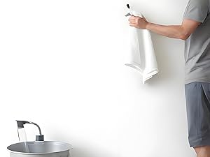 24in x 16.5ft Cement Wallpaper Peel and Stick Grey Brown Concrete Wall Covering Removable Industrial Wallpaper for Studio Restaurant Coffee Shop Loft Apartment Feature Wall Bedroom Bar