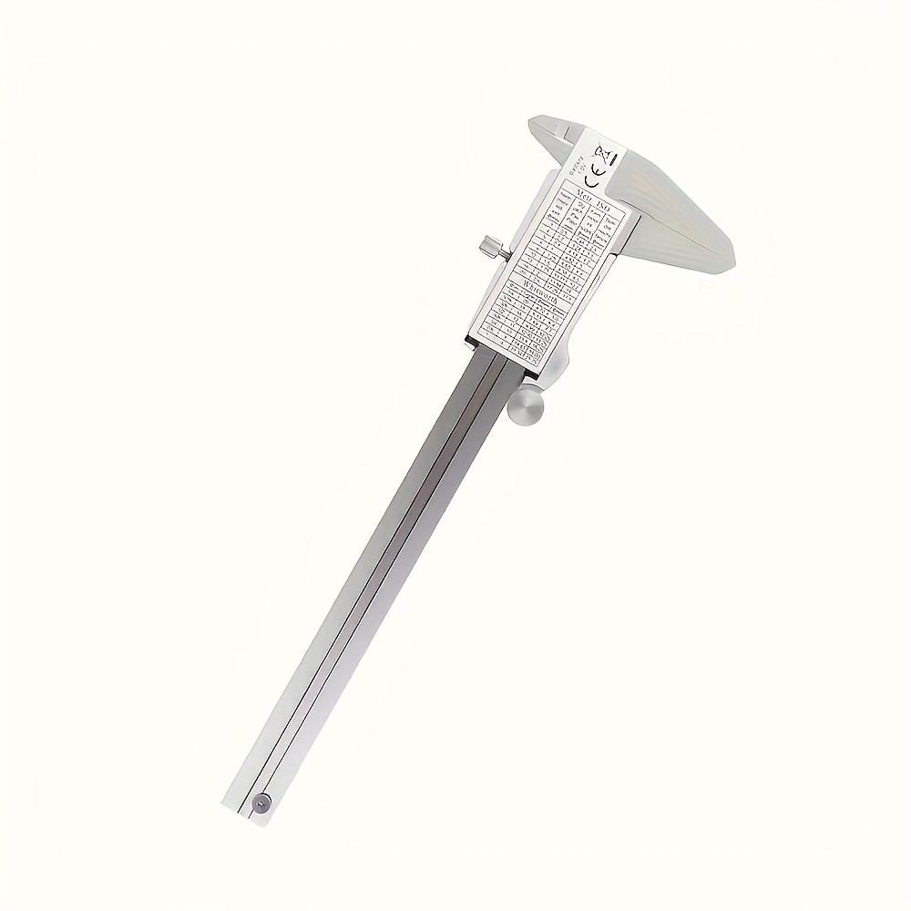 ET50 Digital Caliper 150mm – High Precision Vernier Caliper with 0.01mm Accuracy, Fraction/MM/Inch Conversion, LCD Display, Stainless Steel, Durable Measuring Tool for DIY, Engineering, Workshop, Metalworking, Woodworking, and Home Use