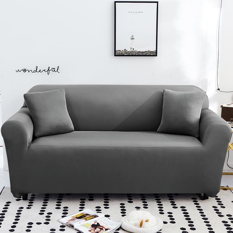 solid corner sofa covers couch slipcovers elastica material sofa skin protector for pets chaselong cover L shape sofa armchair