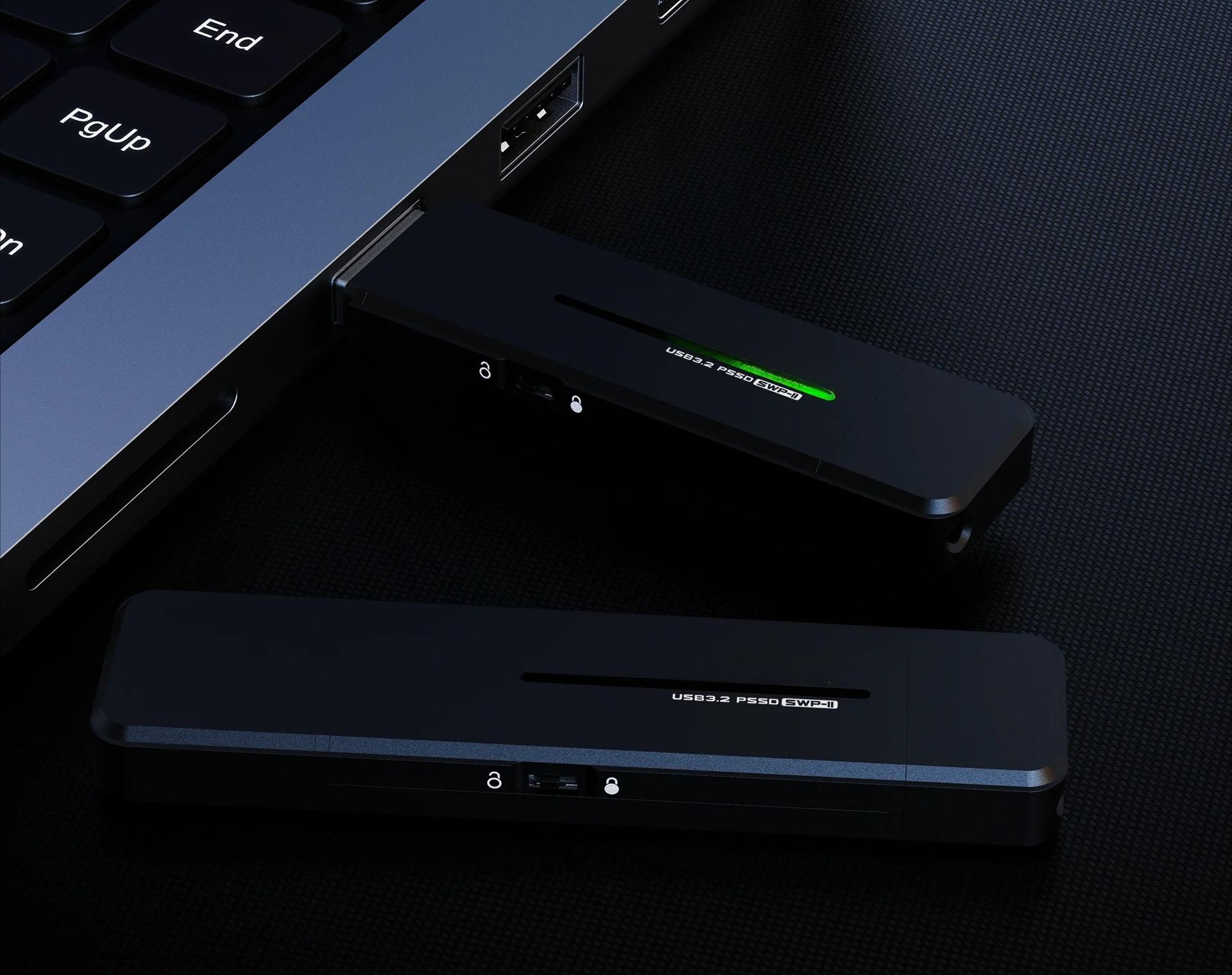 2TB Solid State USB Flash Drive Type-C / USB 3.2 Write Protection Anti-Virus for PC Mac Mobile Phones