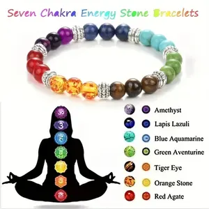 7 Chakra Healing Stone Bracelet