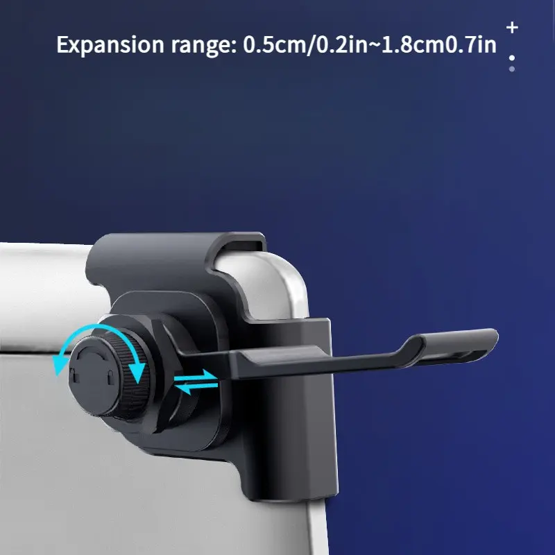 Foldable Compact Monitor Headphone Hook, Damage-Free Installation, Plastic Headset Mount, Ideal for Home and Gaming, Easy to Install