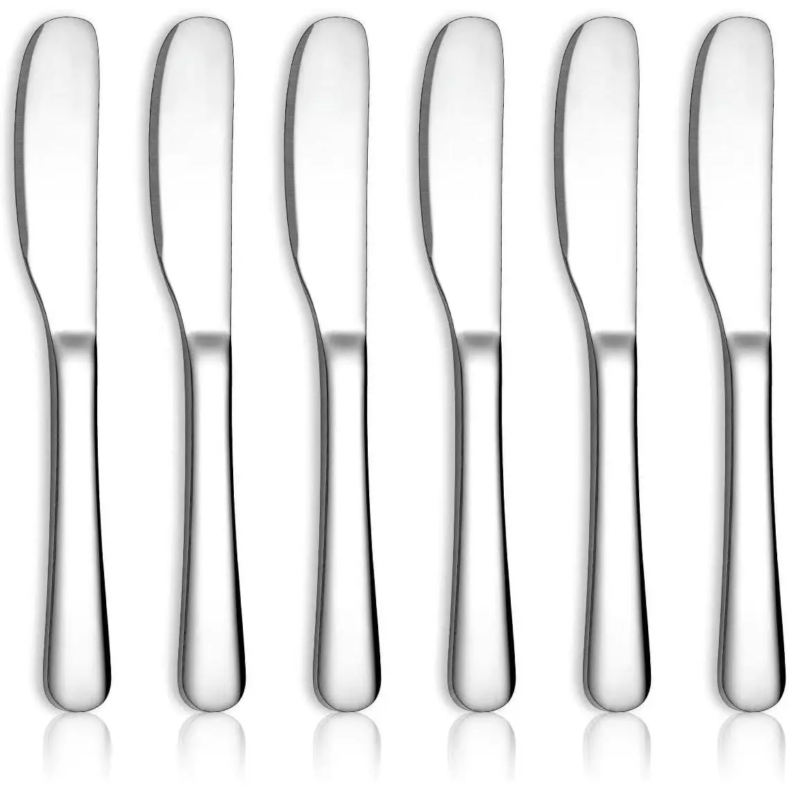 Stainless Steel Butter , Butter Spreader, Butter , Butter Spreader  for Kitchen Restaurant Party, Kitchen Gadgets, Set of 6
