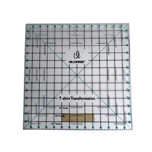 Not Overpriced T-Shirt Alignment Transformation Ruler 14x14inches.Turn Any Old T Shirt Into a Full of Memories.By Andrea Miani.Tshirt Transfer Centering Tee Shirts Square Quilting Template.
