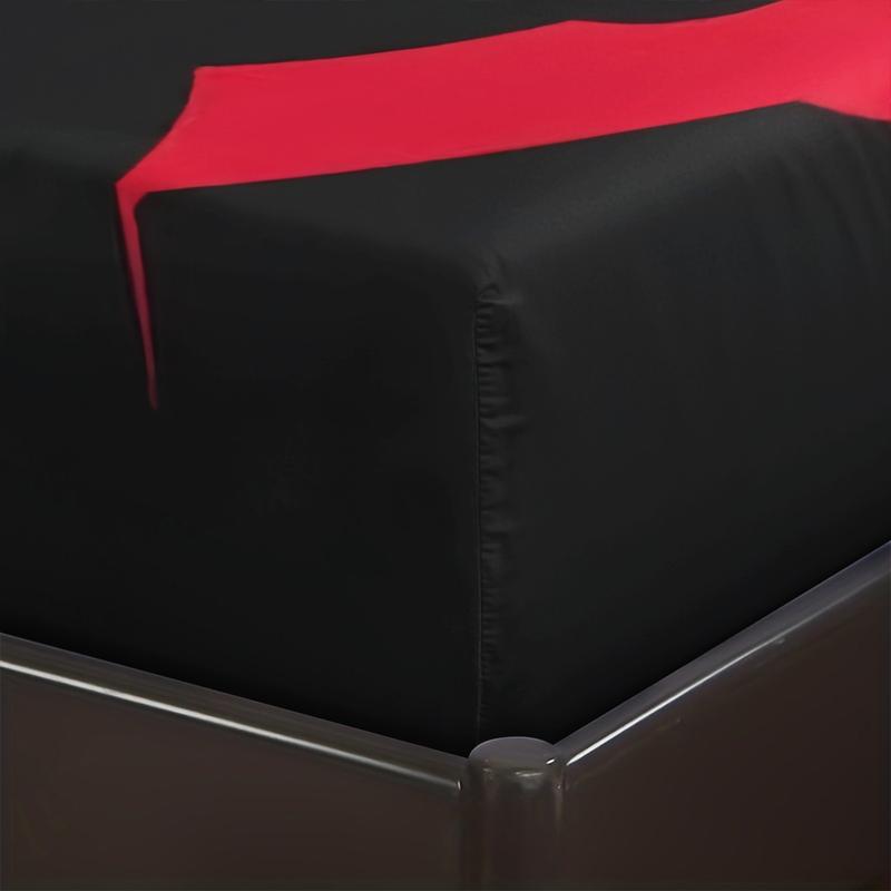 3-Piece Rick and Morty Bedding Set, Comfortable Printed Design, Includes 1 Fitted Sheet & 2 Pillowcases, Non-Slip, Perfect Gift