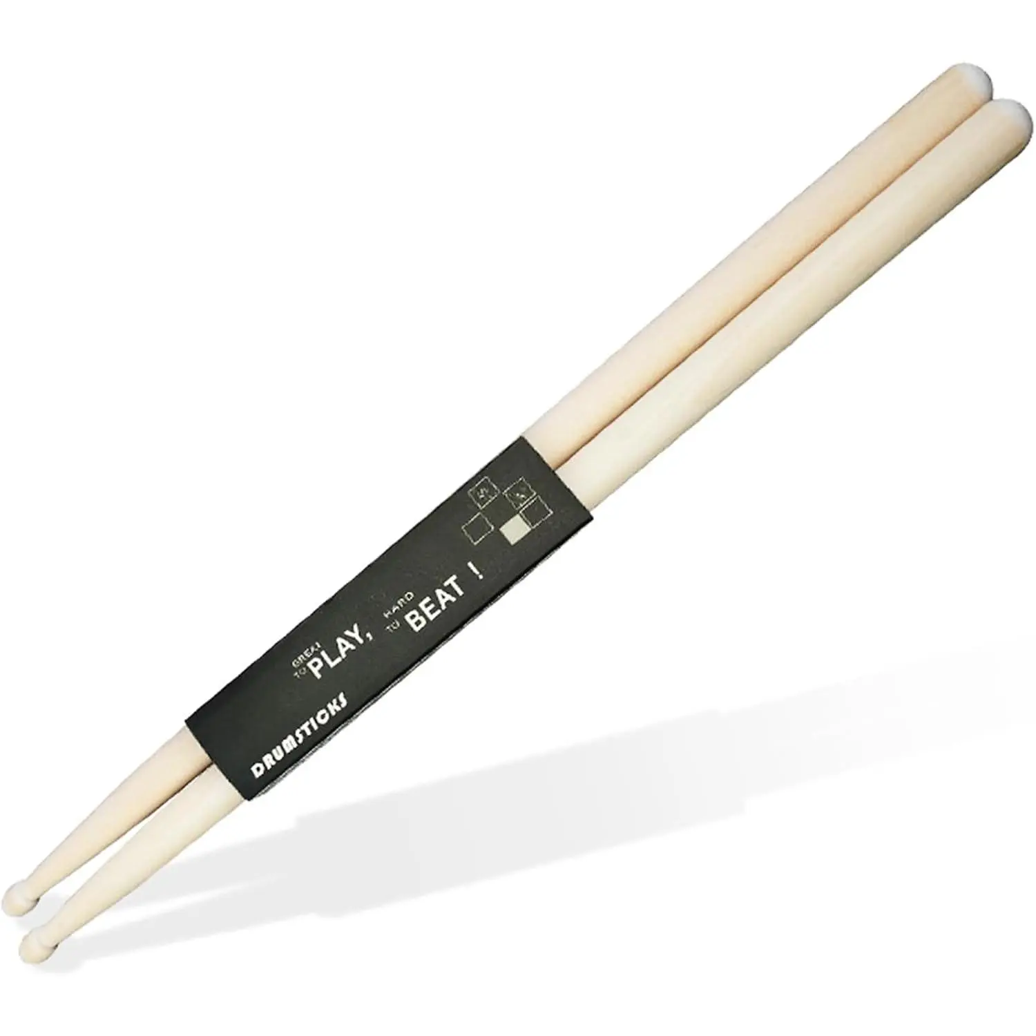 Drum Sticks Kids,5A Drumsticks for Drums,Oval Wood Tip Non-slip(1 Pair)