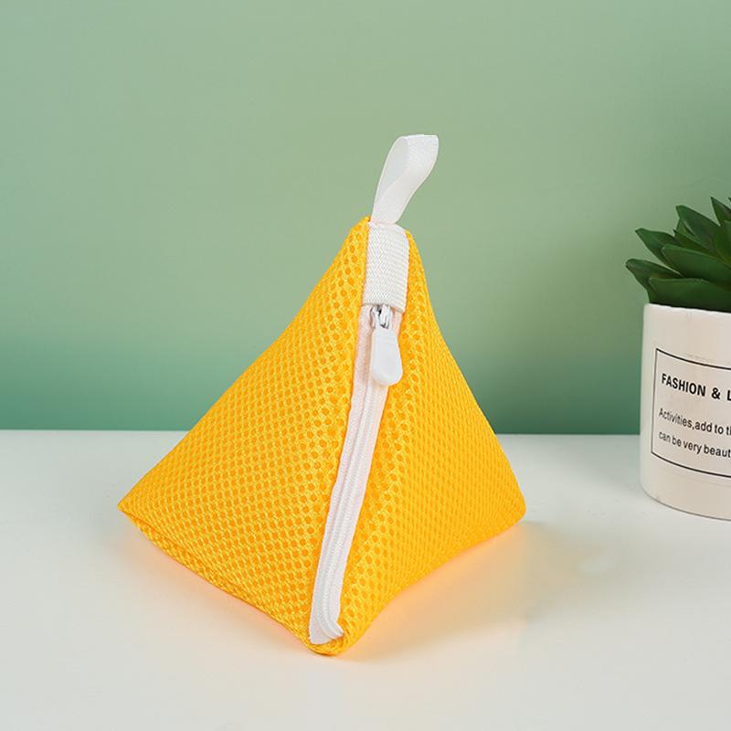 3PCS Multicolor Mini Mesh Laundry Bags Polyester Washing Bags for Washing Machine