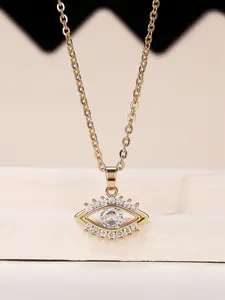 1 PC Fashion Cubic Zirconia Necklace Pendant For Women Valentine's Day Gift Wedding Jewelry