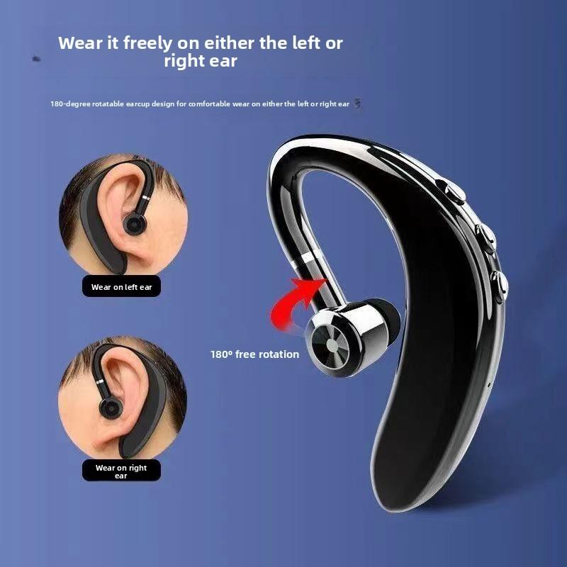 Wireless Ear-Bluetooth Headphones with Noise Cancellation & Ultra-Long Battery Life Stable Comfortable