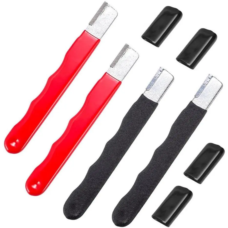 4 Pack Pruning Shears  Sharpener Mini Portable Quick  Sharpening Carbide  Sharpeners for Garden Tool Trimming   Scissor  Clipper Pruners Kitchen Garage Outdoor