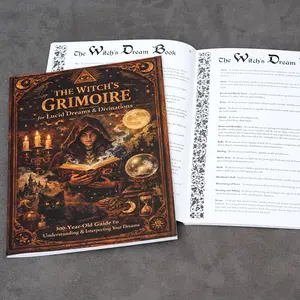 Witch's Dream Book: 300-Year-Old Grimoire for Lucid Dreams & Interpretations 47 Pages the Meanings of Dreams from a to Z Dreams Were Regarded as Clear Messages from the Occult Realms Meant to Be Interpreted by the Dreamer
