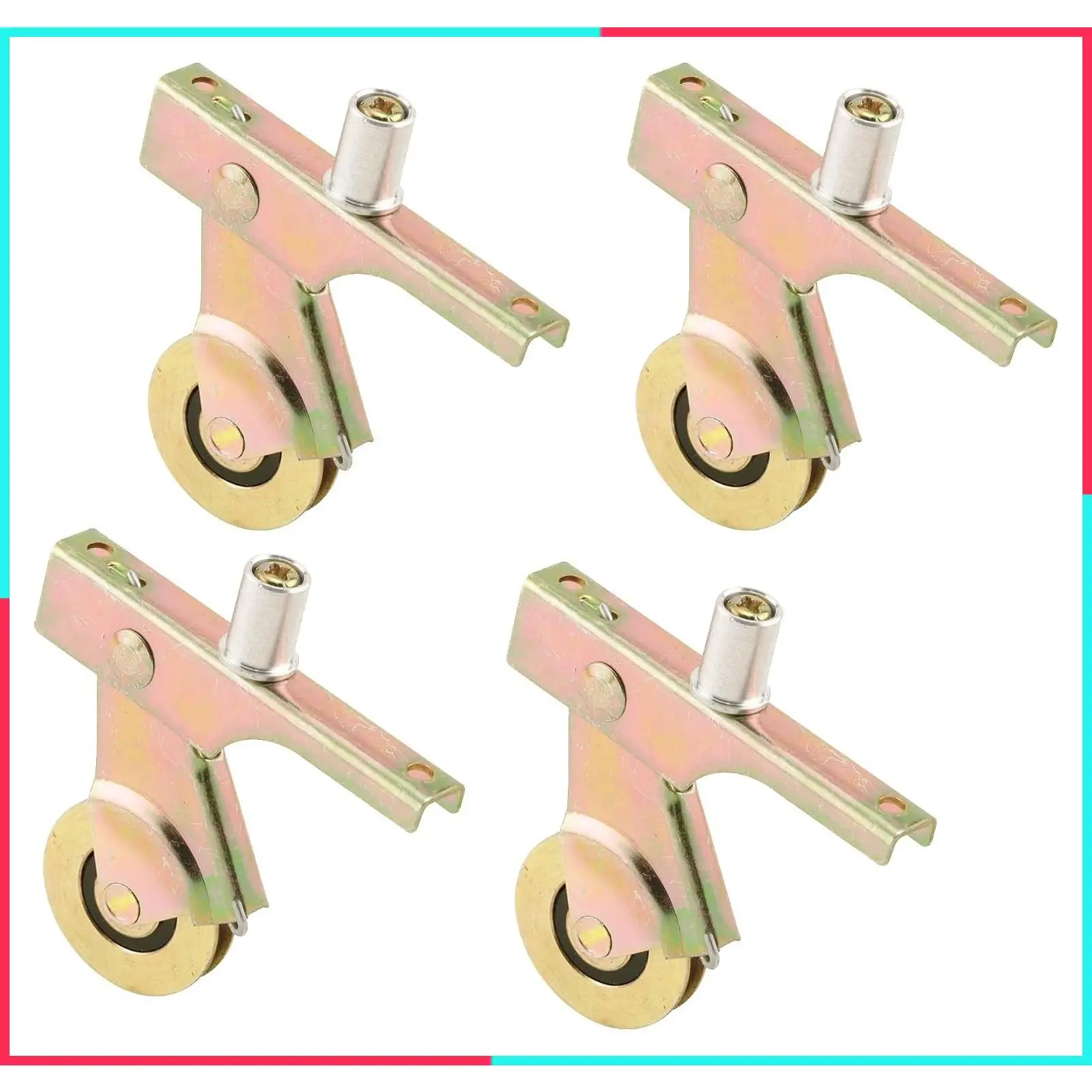 4 Pack Sliding Screen Door Tension Spring, Fits B 701, B 702 and B 814, Used on Top and Bottom, 1" Concaved Steel Ball Bearing