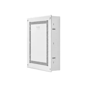 VEVOR Structured Media Enclosure, 17-Inch, Recessed in-Wall Media Box with Cover, Wall-Mount Cable Management Box Kit, Structured Wiring Multi-Media Cabinet, Cold-Rolled Steel, for TV Home Theater