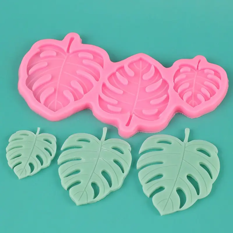Silicone Mold for Turtle Leaf Fondant Cake, Tree Leaf Chocolate Baking DIY Mold, Fondant Tool for Creative Desserts, Perfect for Bakers, Silicone Candy Molds