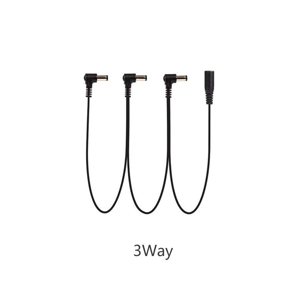 9V electric guitar effects pedal power cable, RCA cable, angled connector, 1 to 3/4/5/6/8 multi-connector