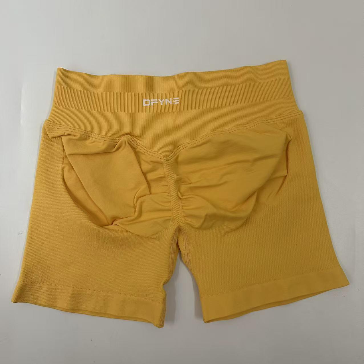 Dfyne Impact Women's Yoga Shorts, Tighten the Buttocks, High-Waist Stretch, Suitable for Exercise and Fitness, As Well as Outdoor Cycling.