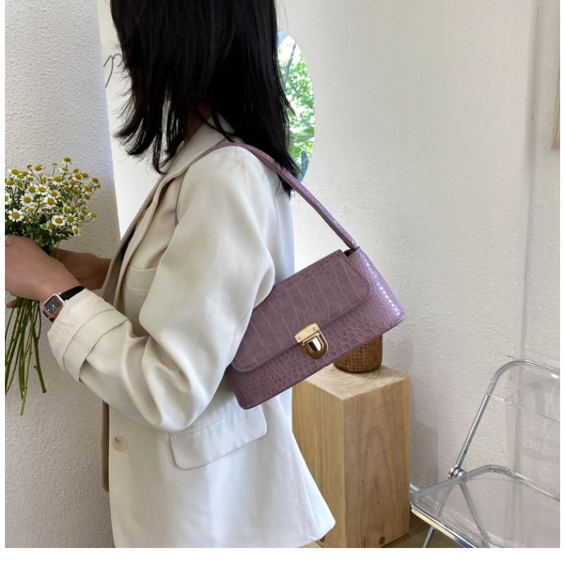 Women's Bag Popular Versatile Stone Pattern Shoulder Armpit