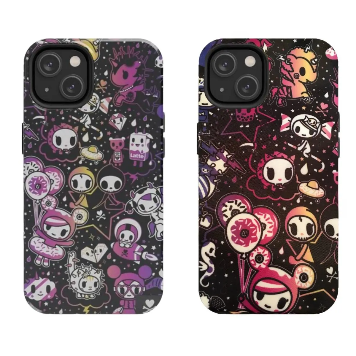 Kawaii Aesthetic Tokidoki Collage Phone Case Compatible for iPhone 17Air 16Promax 15 14 13 12 11 and for Samsung S21-S25 Perfect Gift for Her/Him Cute Phone Cases iphone pro cases