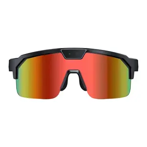 Fashionable Unisex AI Smart Cycling Camera Goggles, HD 8MP Lens, 4GB Storage, Bluetooth-compatible Call, Multilingual Translation, Outdoor Sports Sunglasses, AI Glasses, Camera Glasses