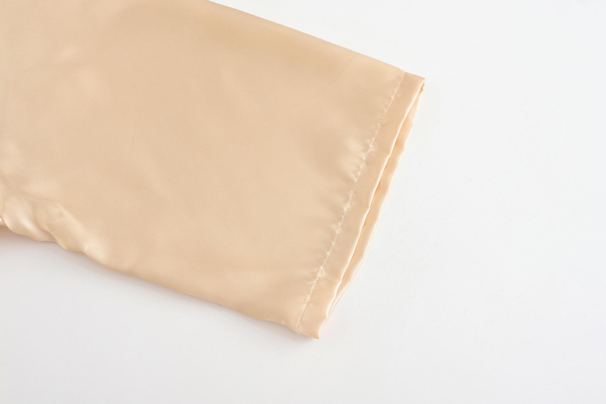 New Bridesmaid Robe With Black Letters Mother Sister of The Bride Wedding Gift Long Bathrobe Satin Kimono