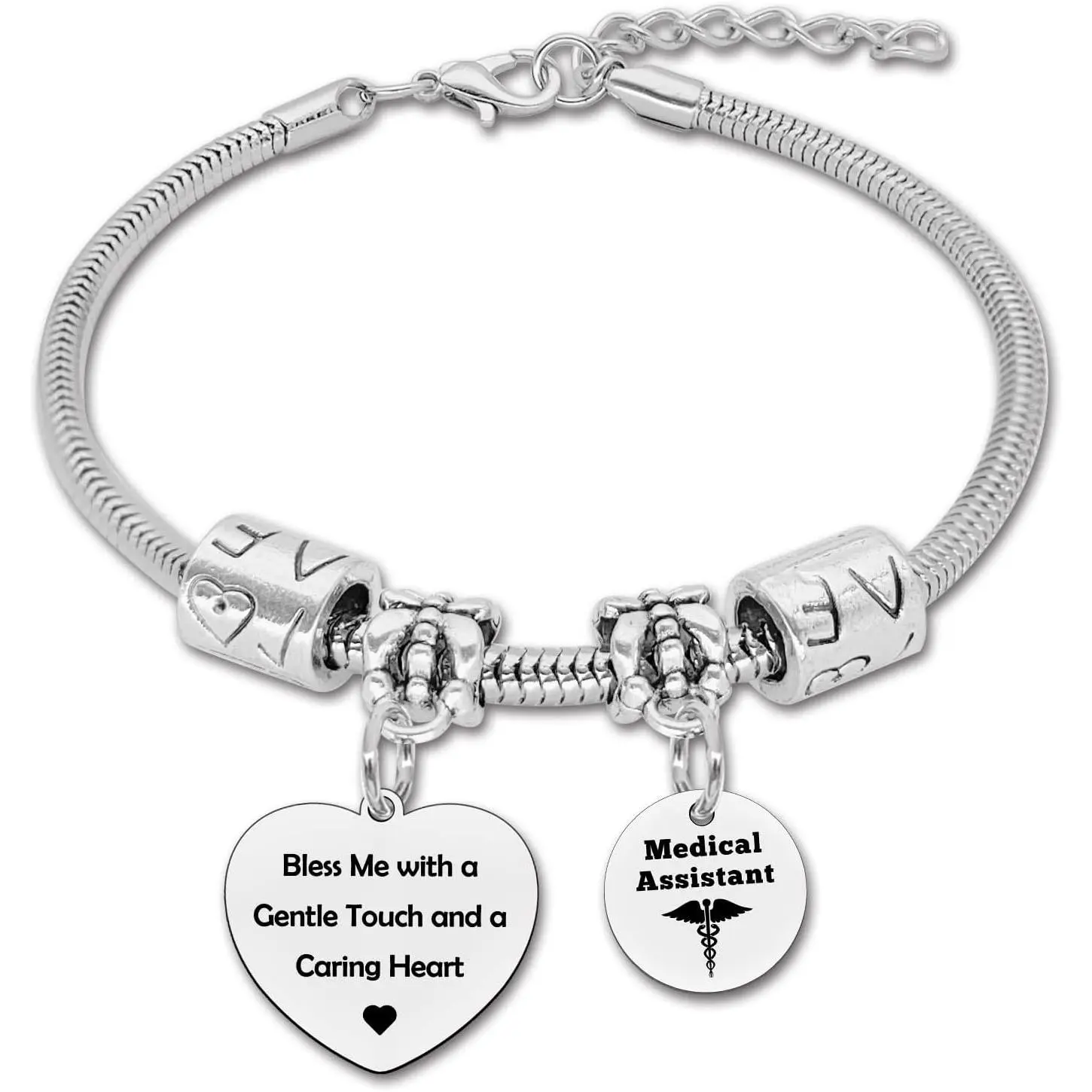 Assistant Week Gifts MA Bracelet Appreciation  for Nurse Assistant Bracelet  Bracelets Graduation  for  Student MA  for Coworker Inspirational Gifts for Assistants