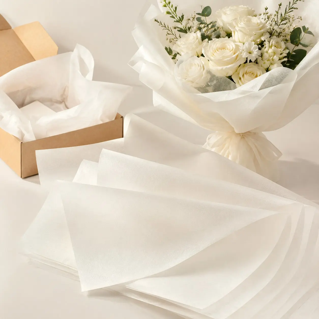 Large Thin Snow Pear Paper, 27.5x20 Inches, 20 Sheets Per Pack, Gift Packaging, Wedding Festival Decor, DIY Crafts, Fruit Box Liner, Wine Bottle Wrap