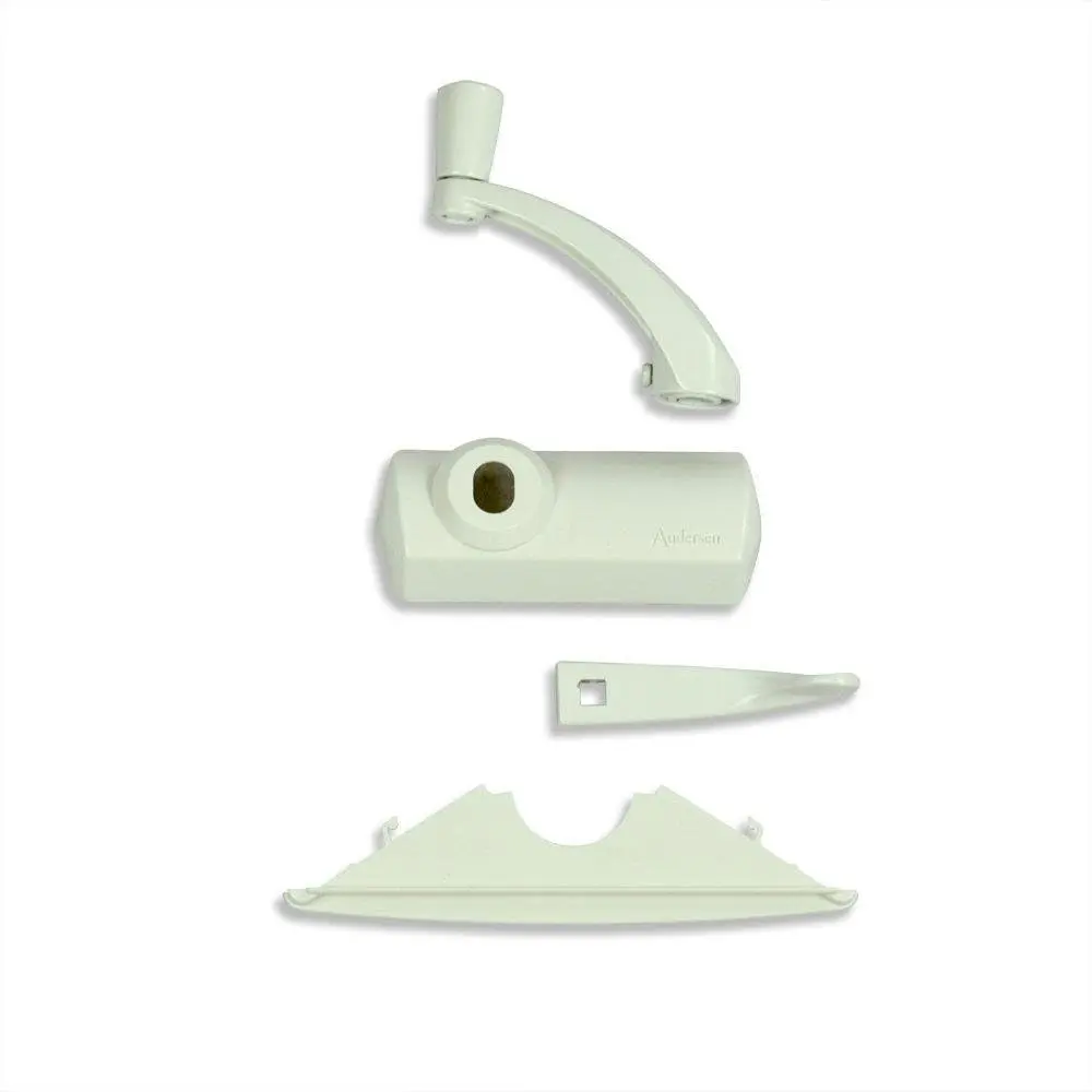 Casement Window Hardware Pack, White, Classic E-Z Window Repair Kit