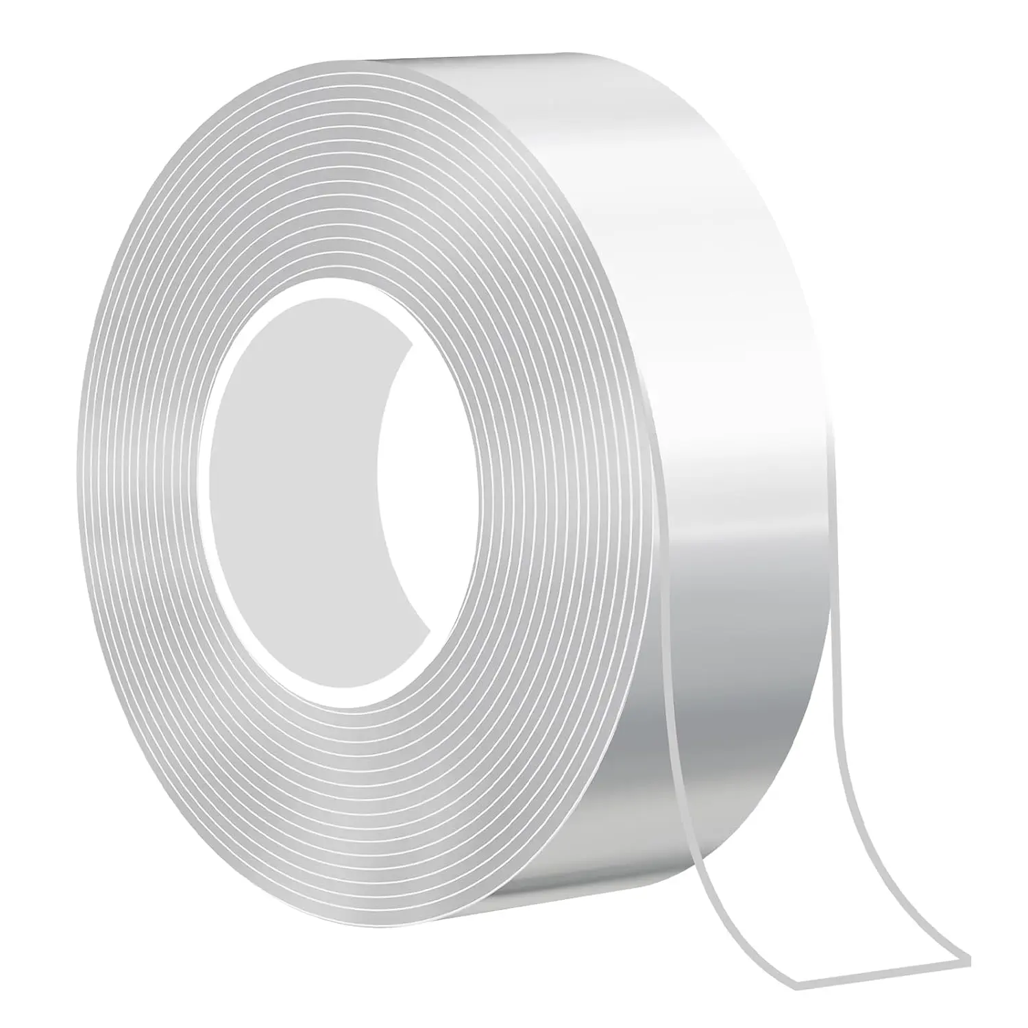 ® Double Sided Tape Heavy Duty, 0.6in.x 240 in. Extra Wide Clear Nano Mounting Tape, Removable Traceless Two Sided Adhesive Tape,  Grip