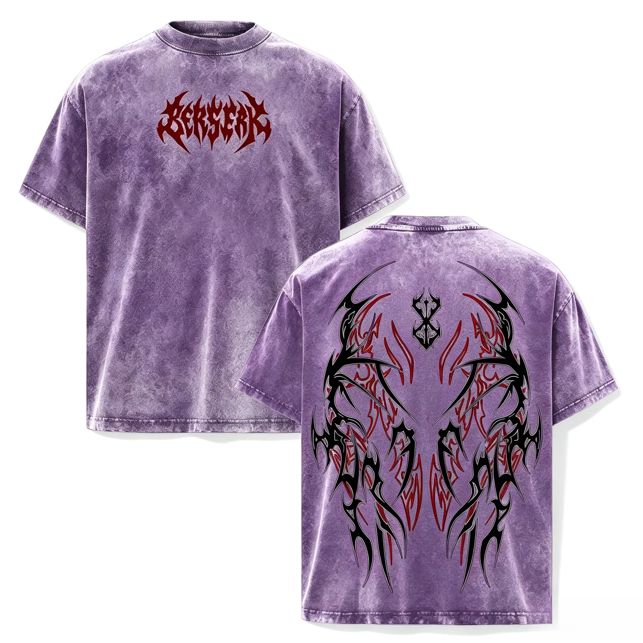 Berserk Pump Cover T-Shirt – Vintage Washed Oversized Gym Streetwear Tee,hoodie  Heavy Cotton Fitness Top, Dark Aesthetic Unisex Apparel, Soft Loose Fit for Workout & Training