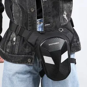 Men's Waterproof Motorcycle Riding Bag Chest Waist Leg Pack Outdoor Sports Travel Accessories, Durable & Versatile Design