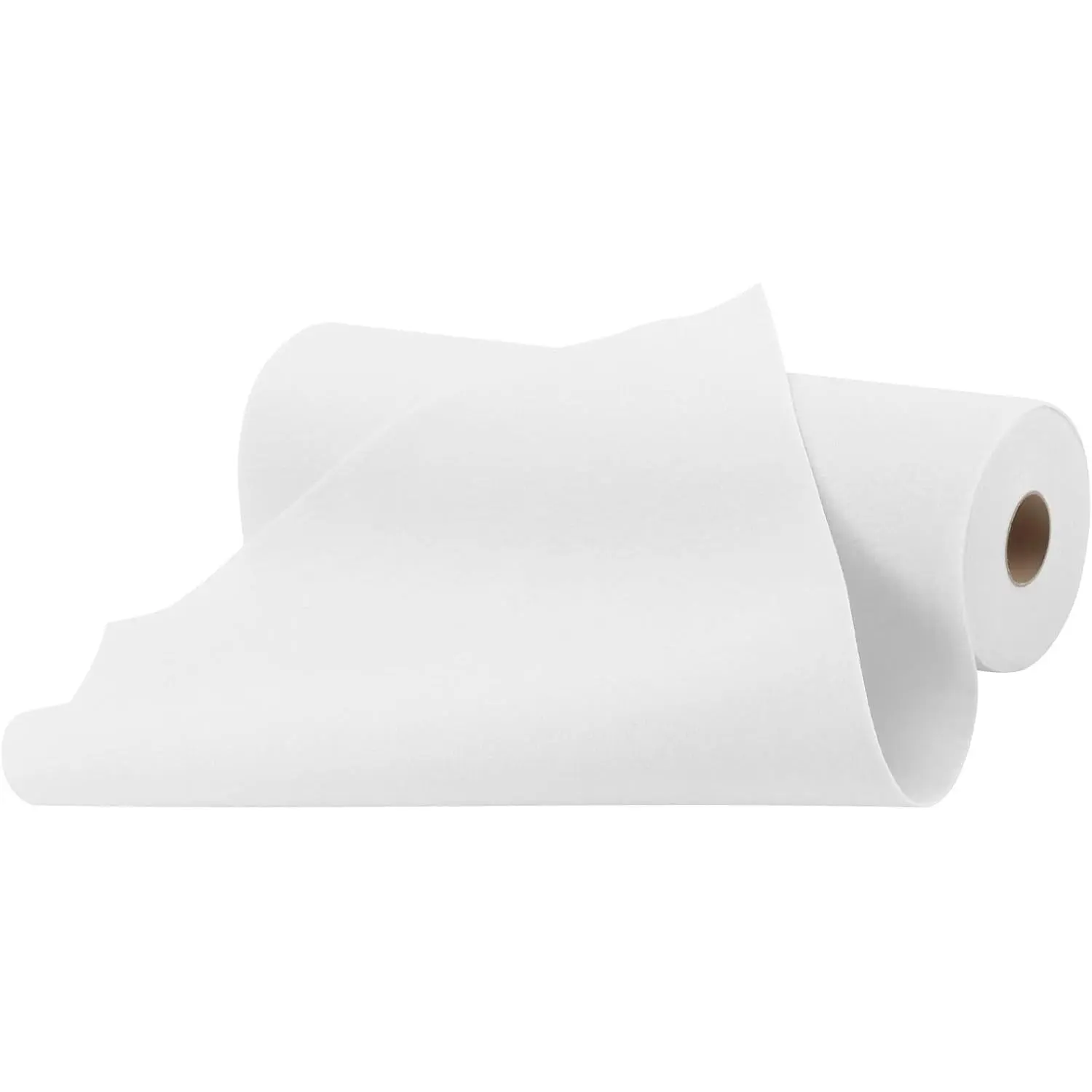 16.5 Inch x 10 Yards Iron- Fusible Fleece Interfacing, Heavy Weight Fusible Fleece, White Sewing Interfacing Fabric, Single Sided Interface Fabric for  Sewing, Crafting