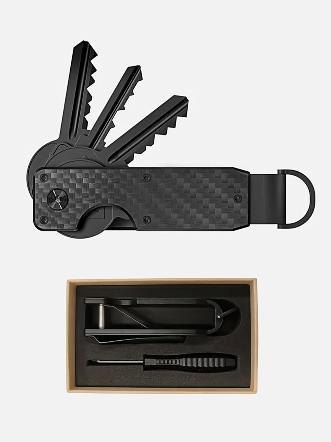 Fashionable Metal Key Organizer for 2-6 Keys, Compact Stand Design, Ideal for Daily Commute, Christmas Gift, Valentine's Day Gift, Ideal Gift